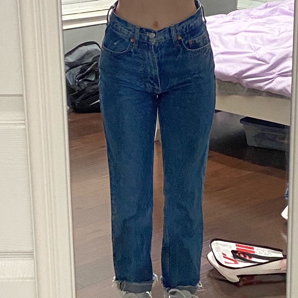 Zara mom jeans